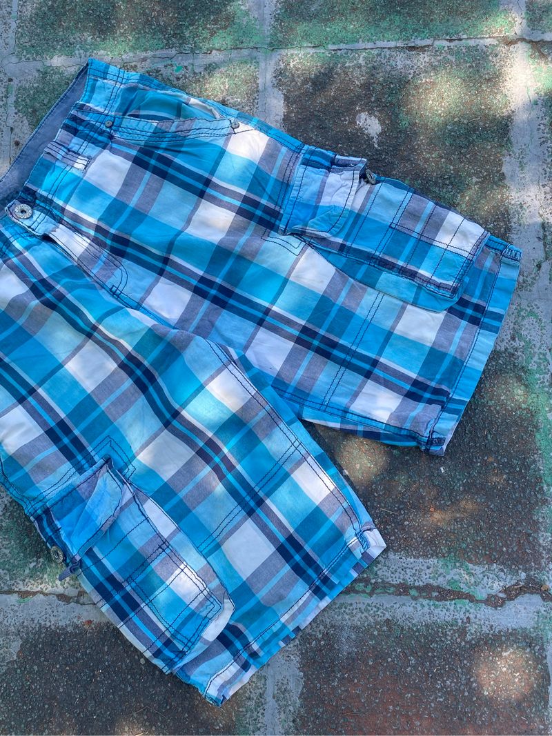 SHORTPANTS CARGO PLAID, foto 2