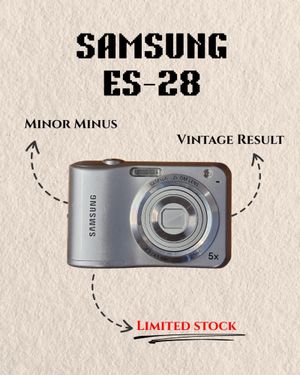 Digicam Samsung ES28 Good Condition