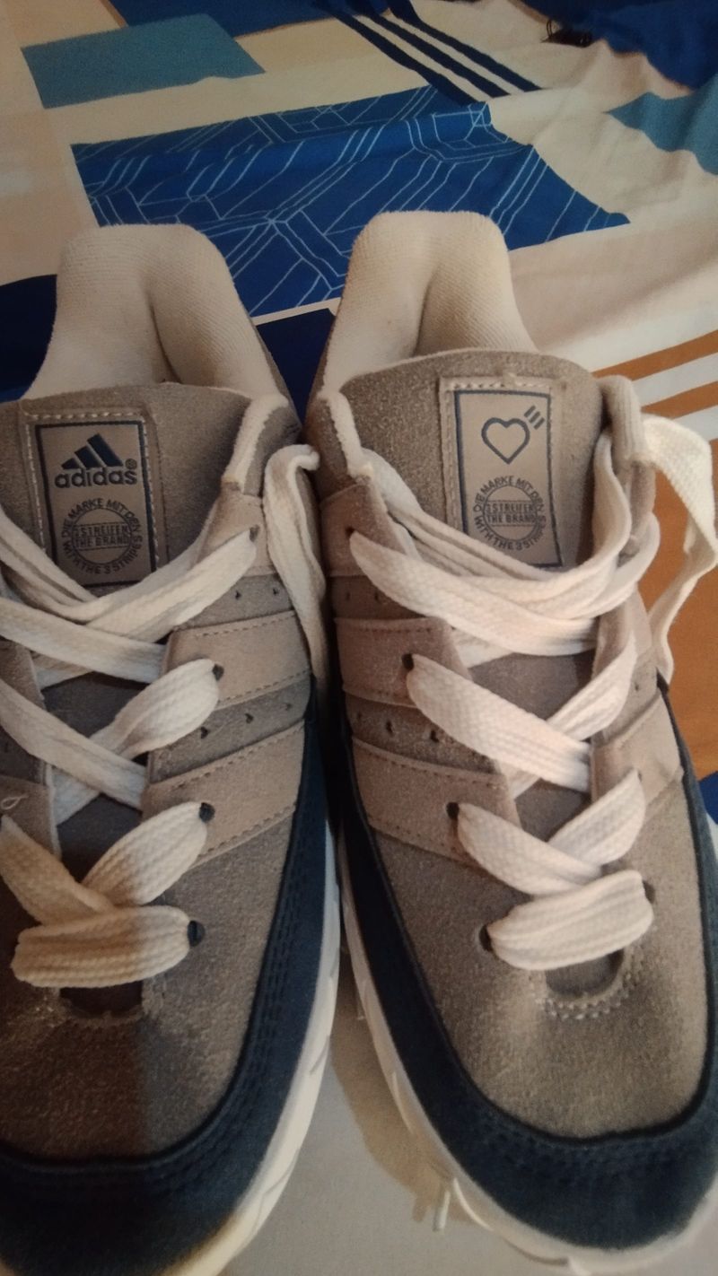 Adidas Adimatic X Human Made / Grey Tech Indigo Hp 9155, foto 8