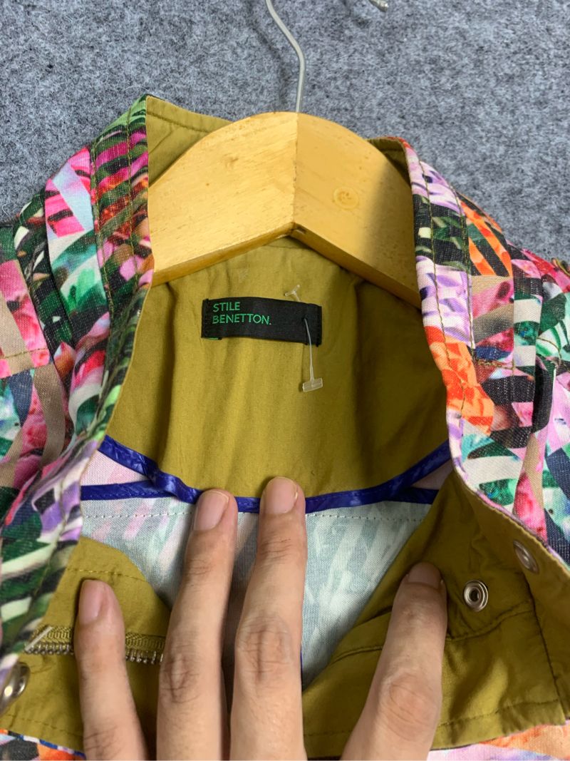 Vintage  Benetton Parka Jacket, foto 4