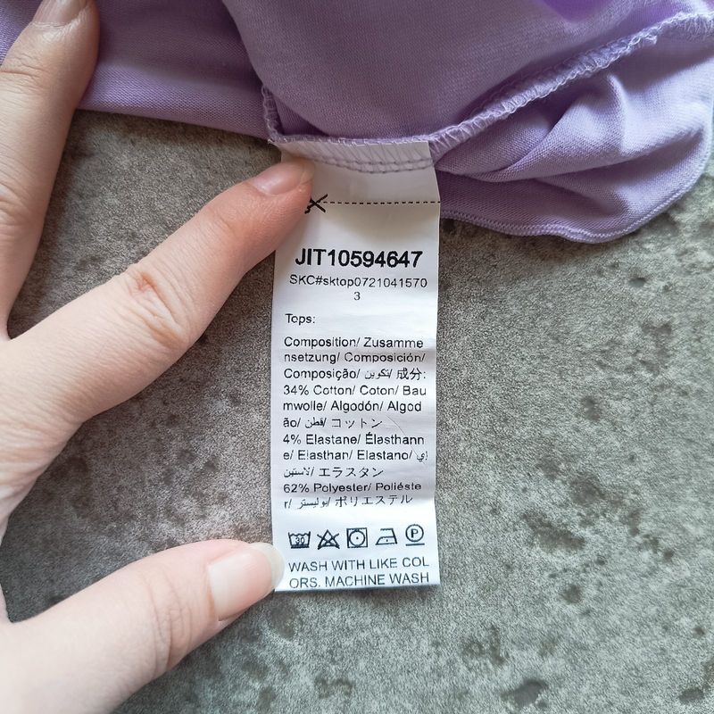 Shein Lilac Crop Top, foto 4