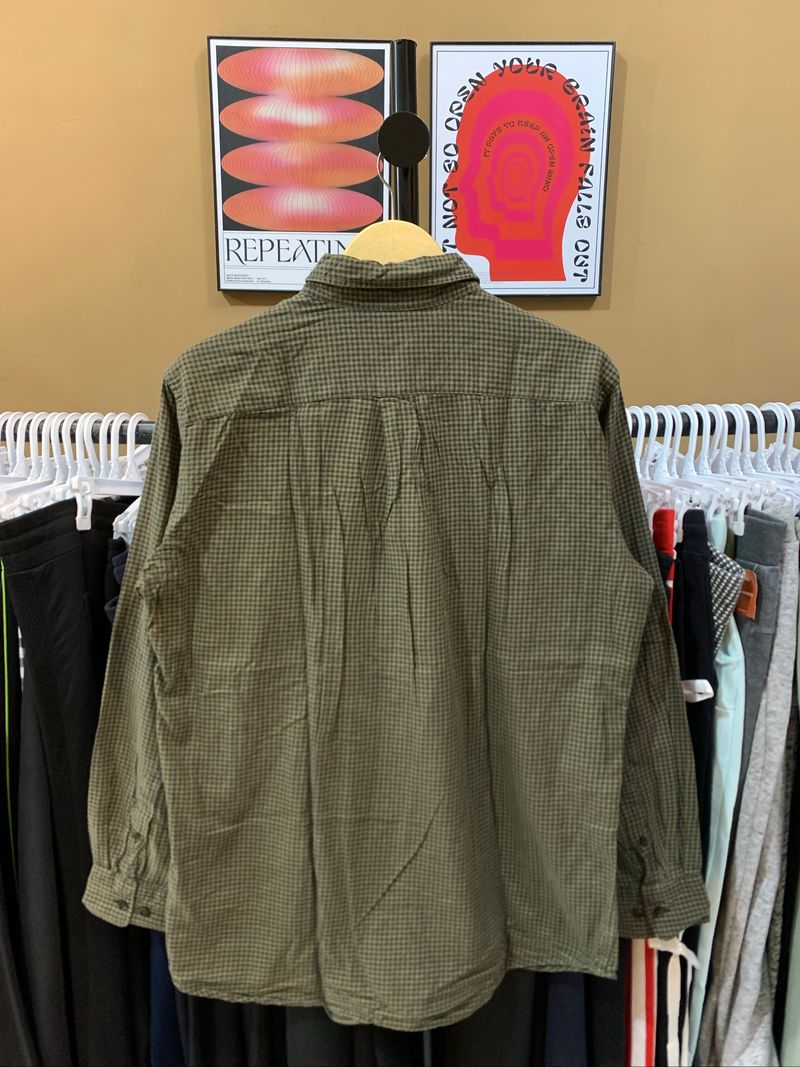 Kemeja Tartan Uniqlo, foto 5