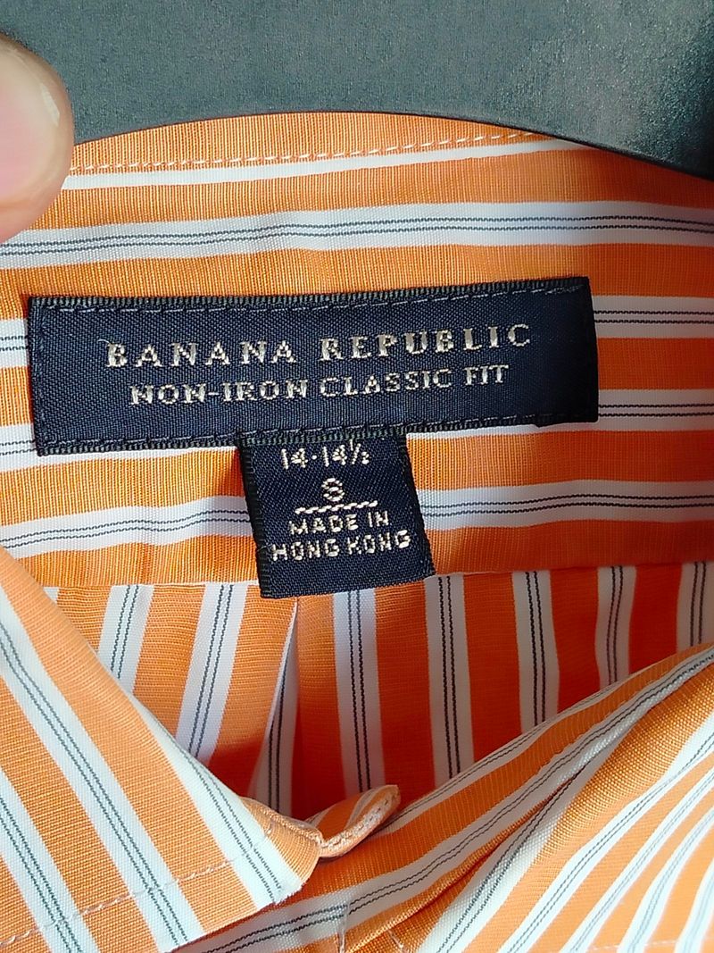 banana repuplic SIZE M  kemeja pria, foto 5
