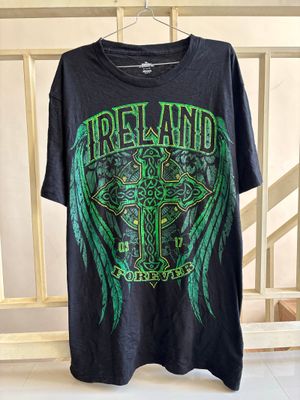 ireland y2k graphic crosswings tee