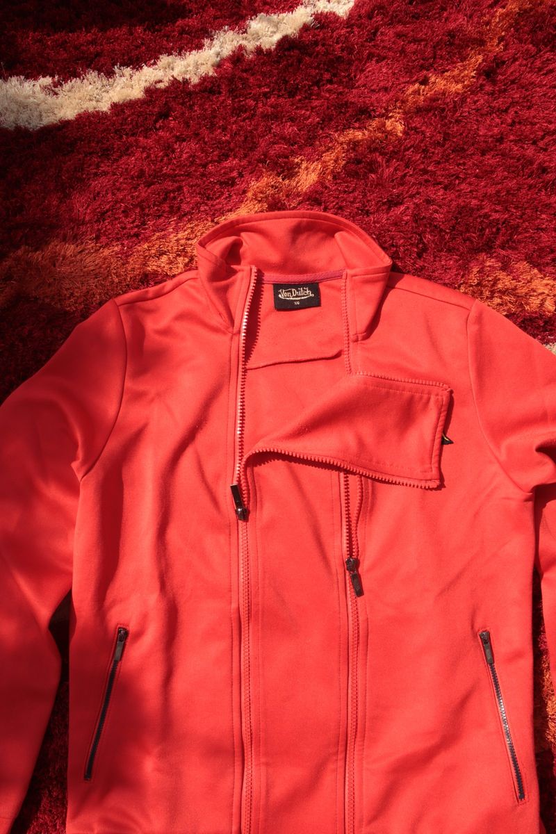 Von Dutch Red Track Jacket, foto 3