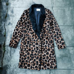 Coat Leopard Size : S-M