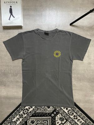 Stussy T-Shirt Grey Big Logo on Backheat