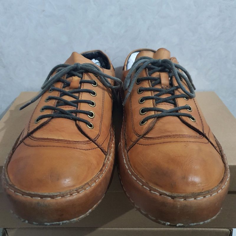 Buzz British Top Layer Cowhide Comfortable Casual Shoes Snea, foto 3