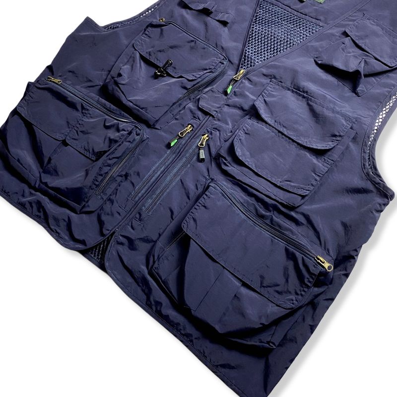 Vintage Casual Track jacket Pria navy, foto 3
