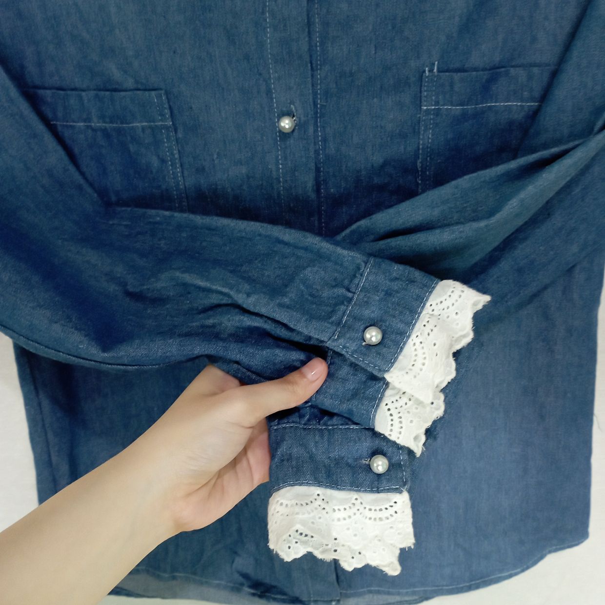Material : Soft jeans Panjang :, foto 5
