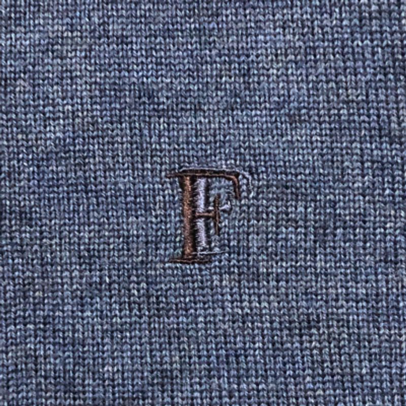 Franco Ferraro Italy Half-Button Knit Sweater, foto 5