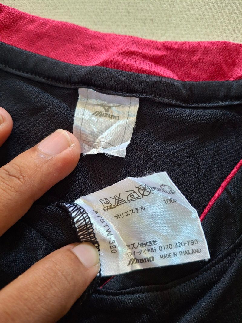 JERSEY MIZUNO BLACK PINK ORIGINAL 100%, foto 3