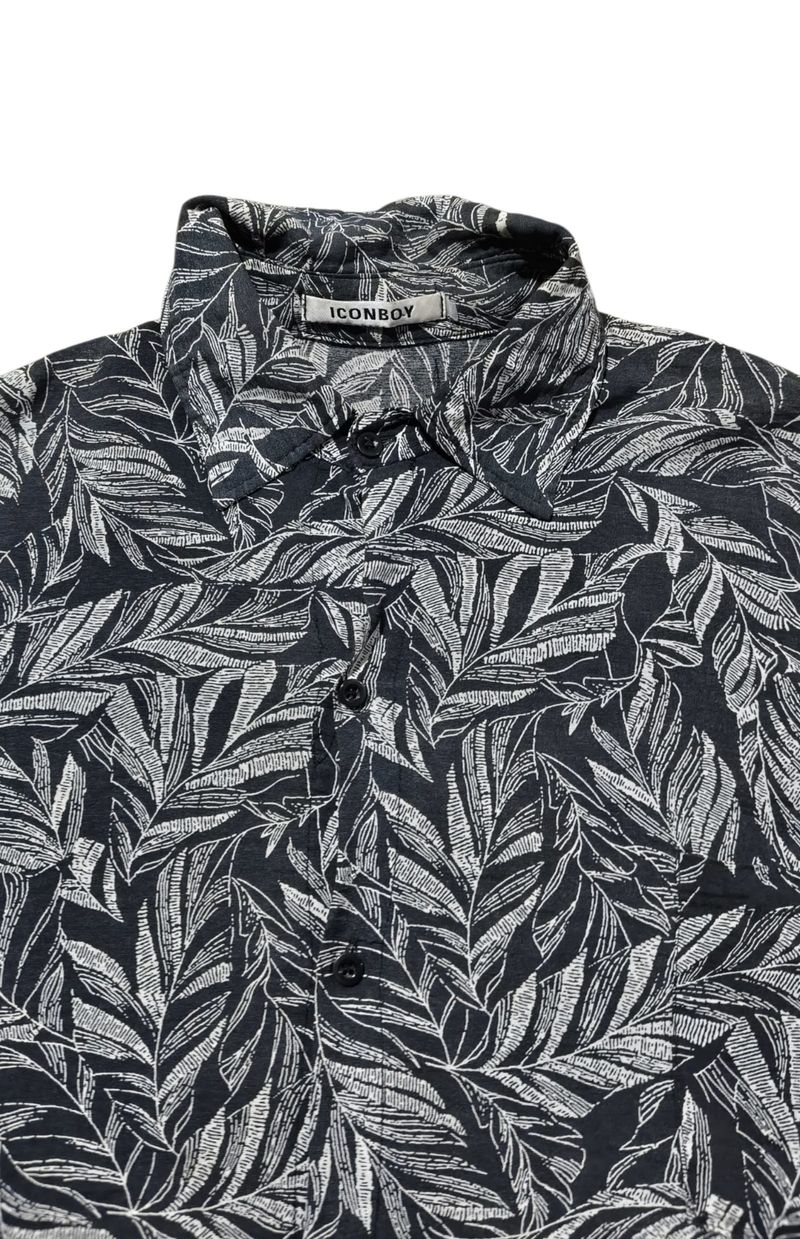 Pattern shirt graphic city boy boxy oversize icon boy, foto 2