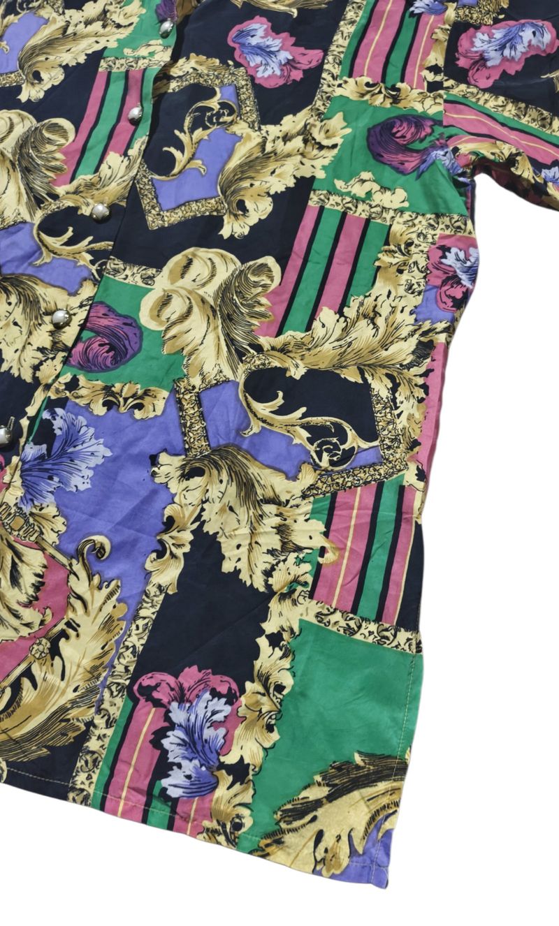 Grace baroque pure silk pattern graphic vintage, foto 5