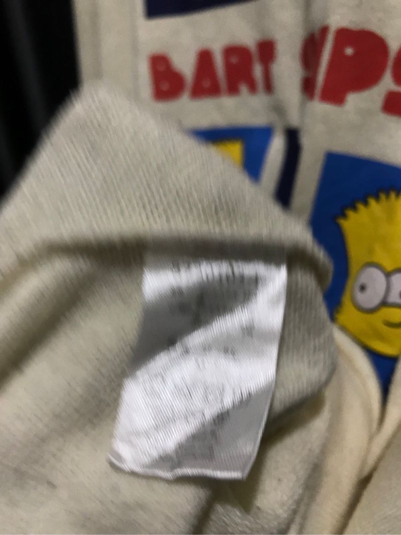 THE SIMPSONS Bart Simpson Crewneck | Cream, foto 4