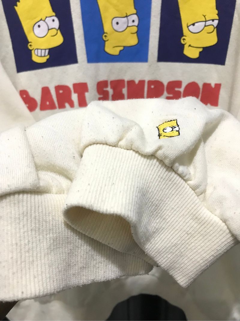 THE SIMPSONS Bart Simpson Crewneck | Cream, foto 3