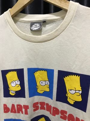 THE SIMPSONS Bart Simpson Crewneck | Cream