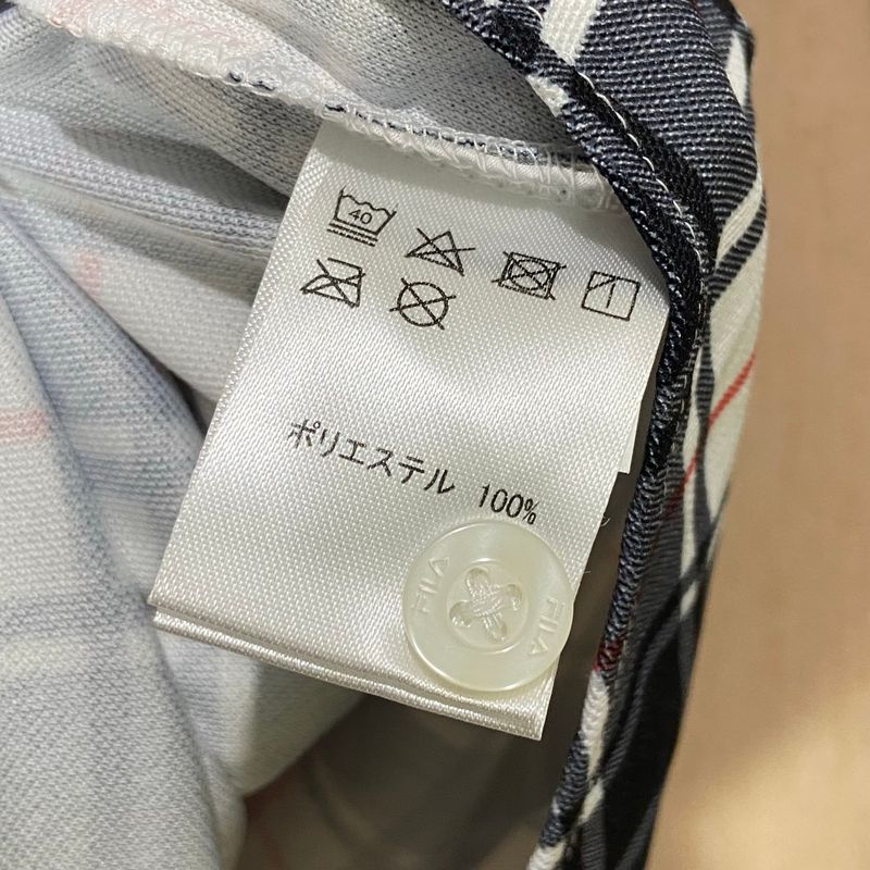 FILA GOLF Plaid Shirt Size M, foto 7