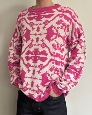 Play With Pattero Pink Sweater