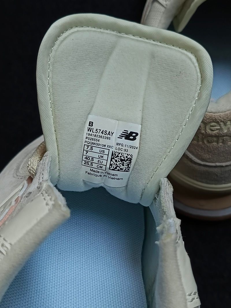 New Balance 574 Beige Pink, foto 6