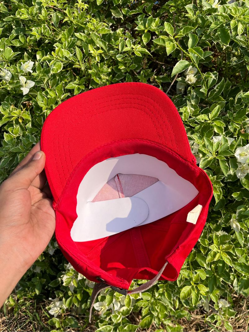 Vintage Hat Pria red, foto 3