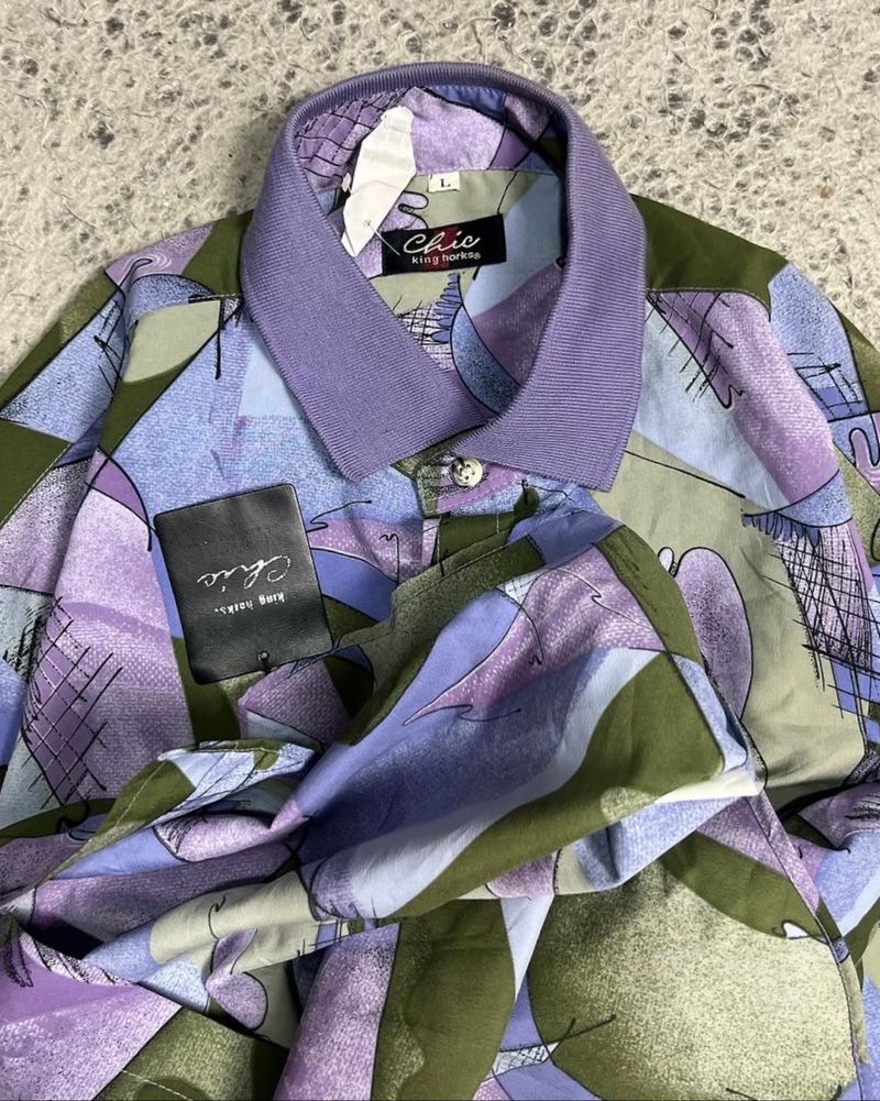 Vintage Chic Silk Shirt size XL, foto 5