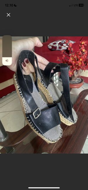 H&M Coquette Casual Sandals & slide Wanita black