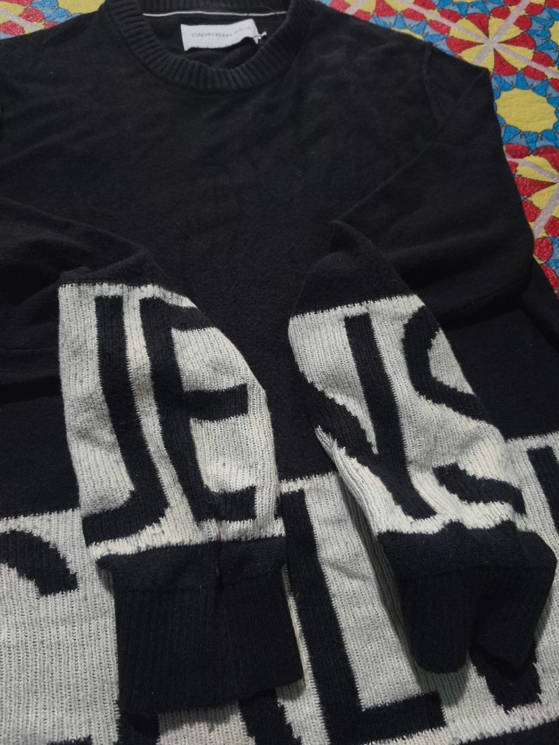 KNITWEAR BLOCKING LOGO CALVIN KLEIN SWEATER, foto 5