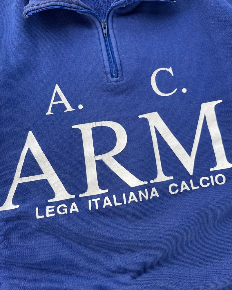 1993 A.C PARMA Kappa Halfzip Sweatshirt, foto 3