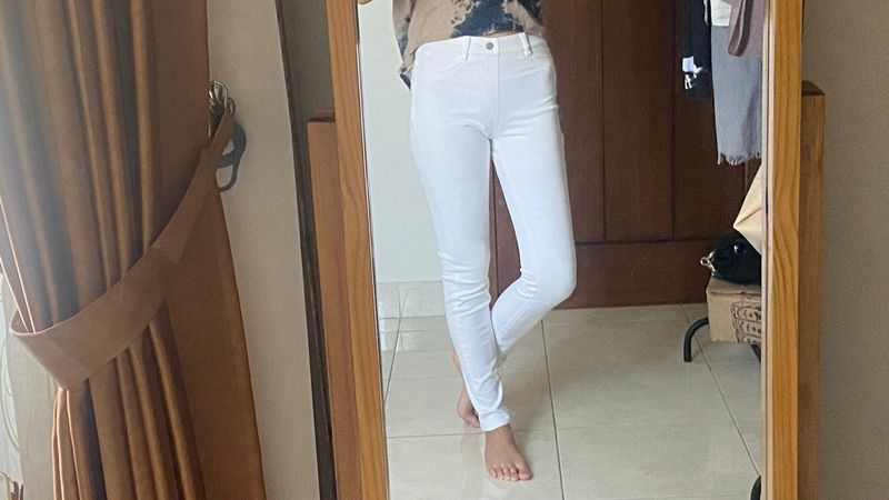uniqlo pants (White), foto 3