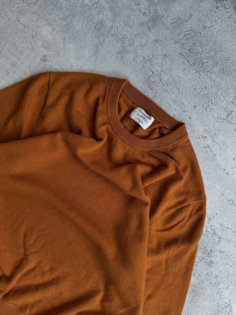 Cashmere knitwear basic sweater, foto 3