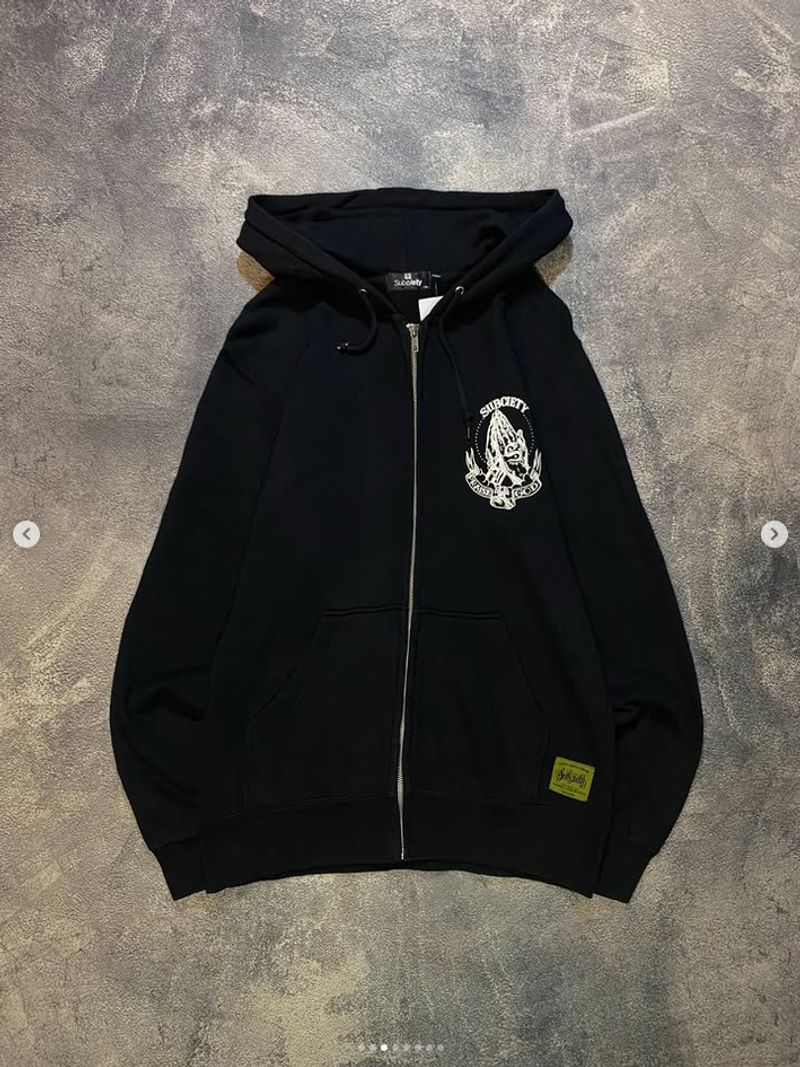 Zipper Hoodie Subciety, foto 3