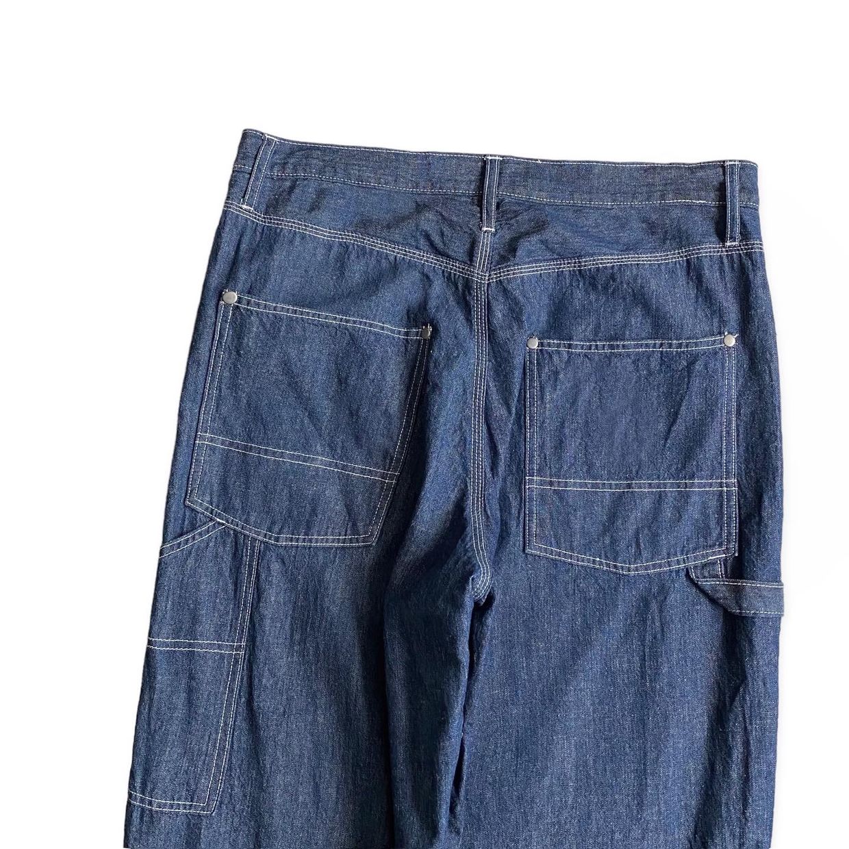 Y2K Casual Jeans Pria navy, foto 5
