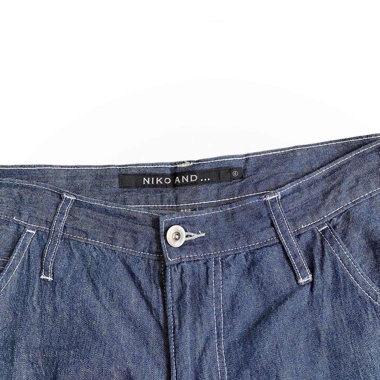 Y2K Casual Jeans Pria navy, foto 3