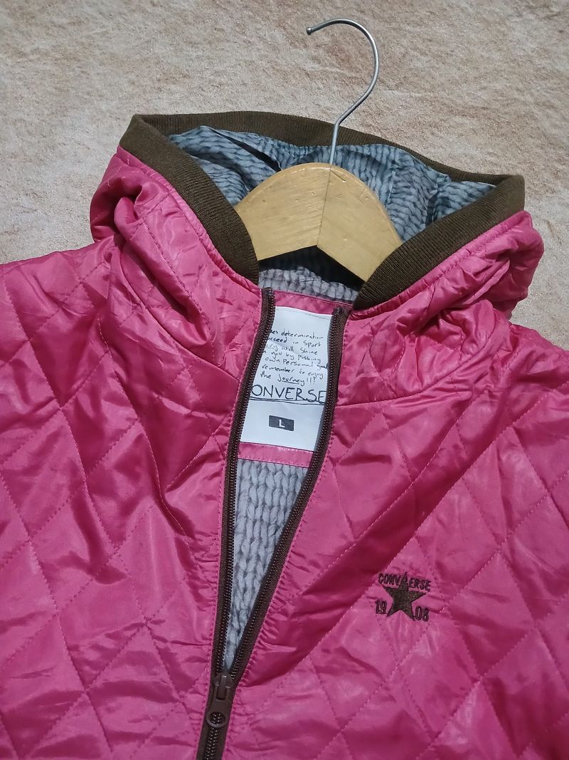 Converse puffer jaket second thrift original, foto 2