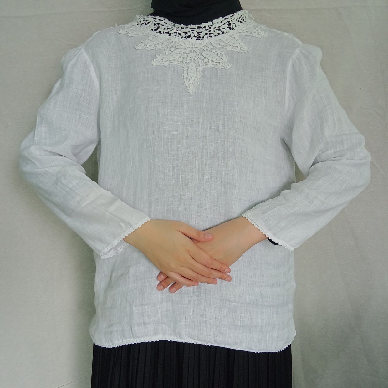 Material : Linen Panjang : 70cm, foto 2
