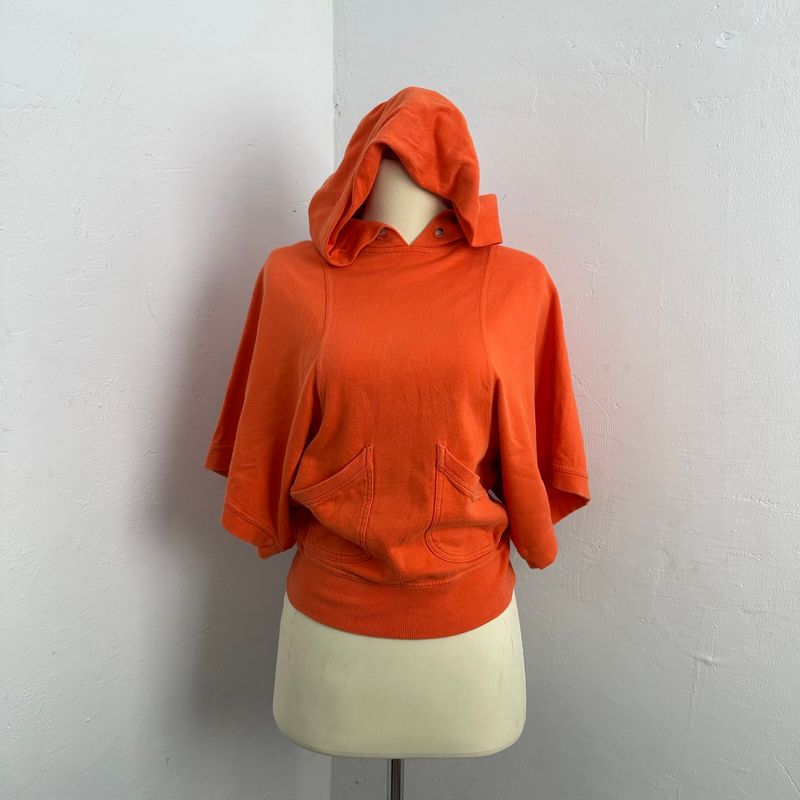 Stella Mccartney orange unusual hoodie, foto 2