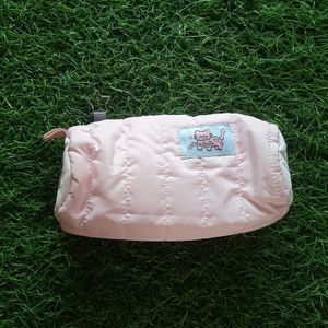 tempat pensil roll cake aesthetic / tas makeup roll cake