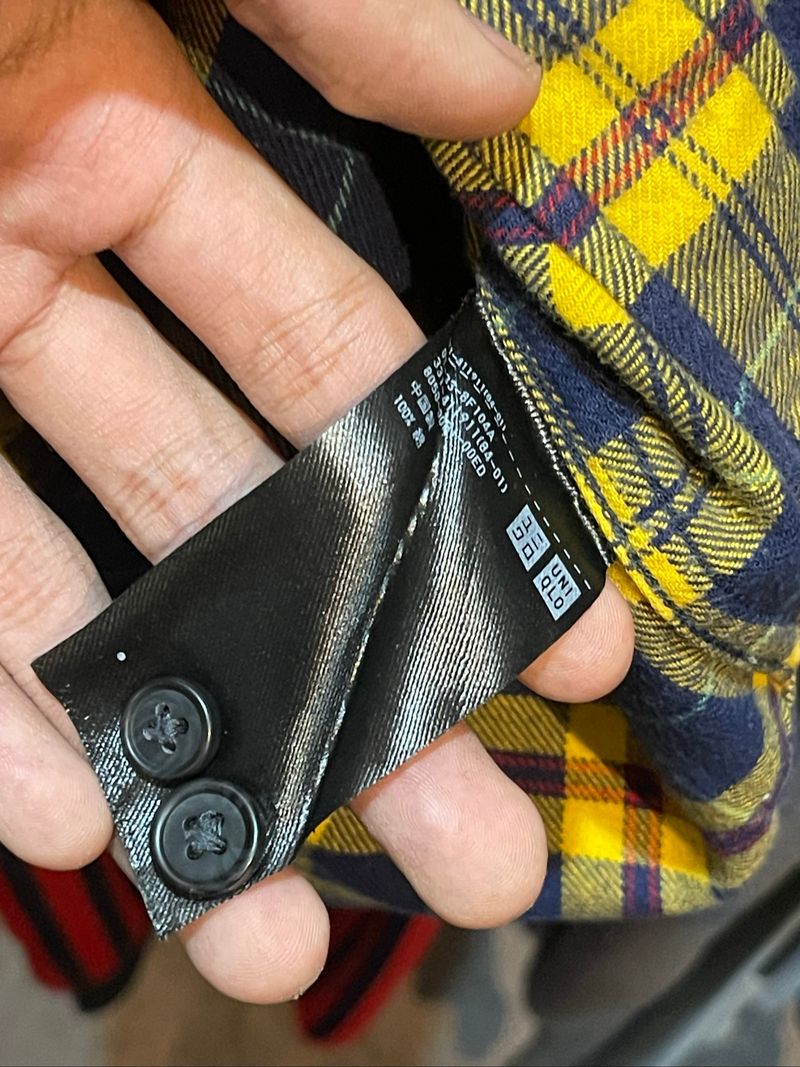 Kemeja Flannel Uniqlo, foto 4