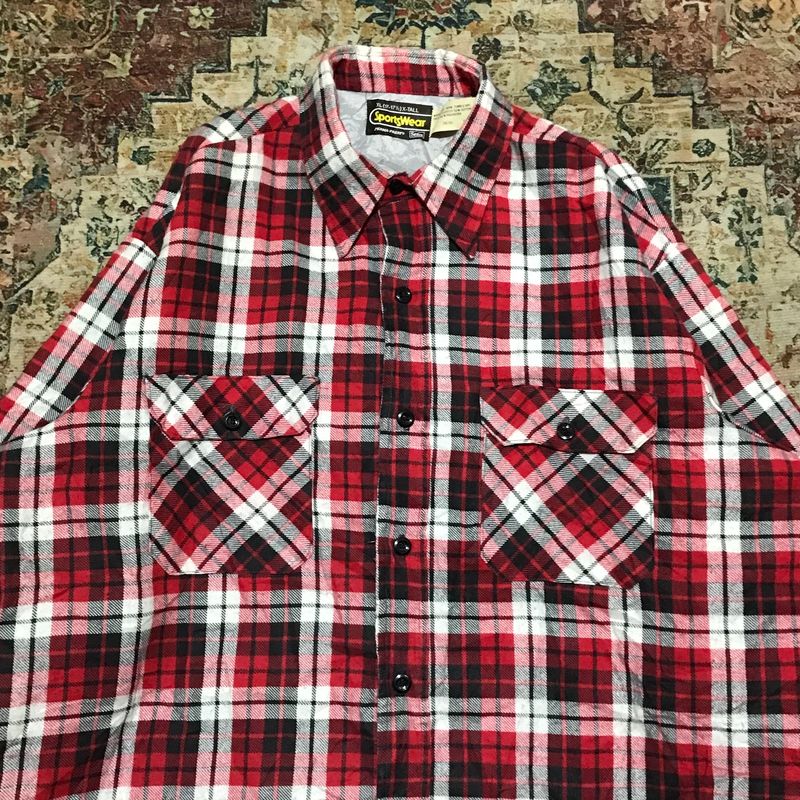 Vintage Flannel Quilted Liner Sears, foto 3