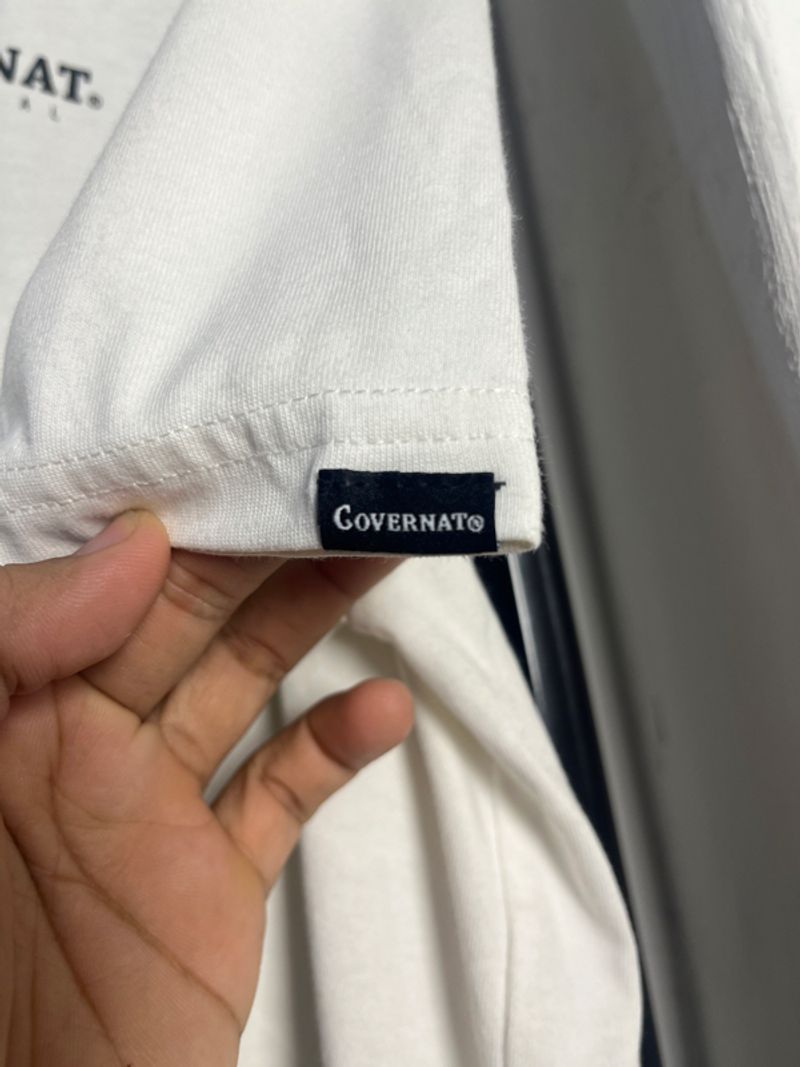 Tee COVERNAT Basic White, foto 5