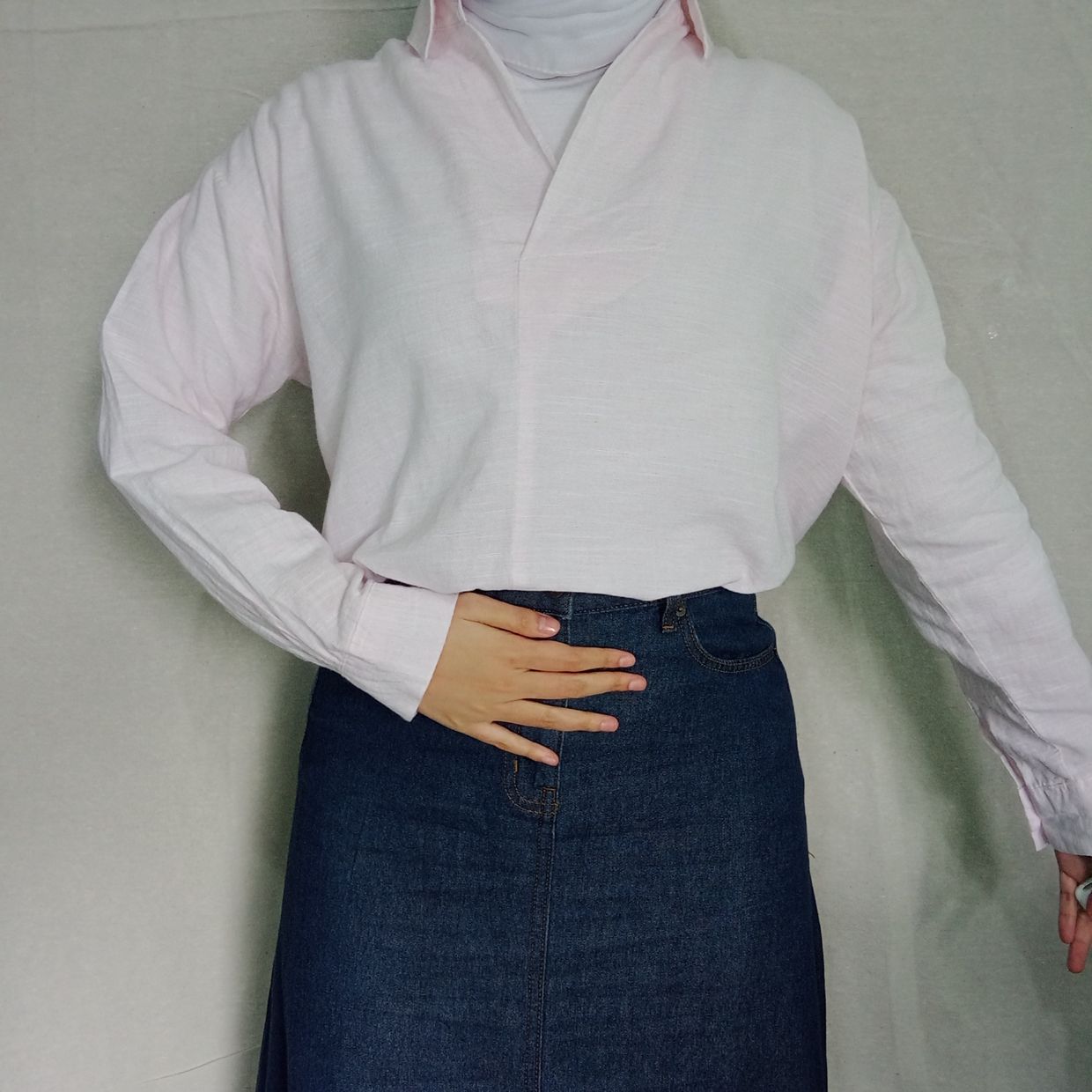 Material : Katun Panjang : depan, foto 2