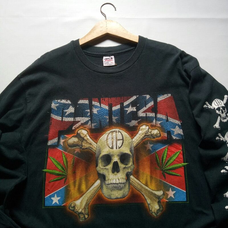 Vintage ©1990's Pantera Long Sleeve Spellout, foto 3