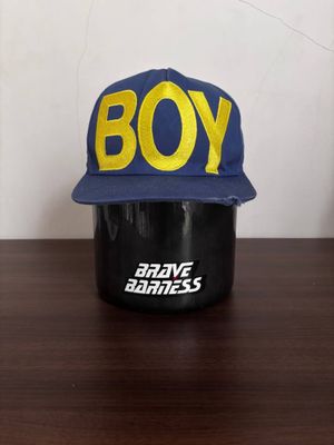 Cap Team Life Boy Big Logo Blue Yellow