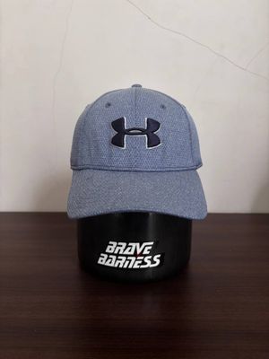 Cap Under Armor big Logo bluewash