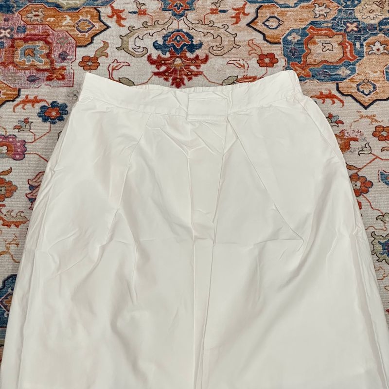 Rok midi putih, foto 2