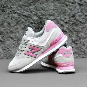 New Balance Casual Sneakers Pria pink gray