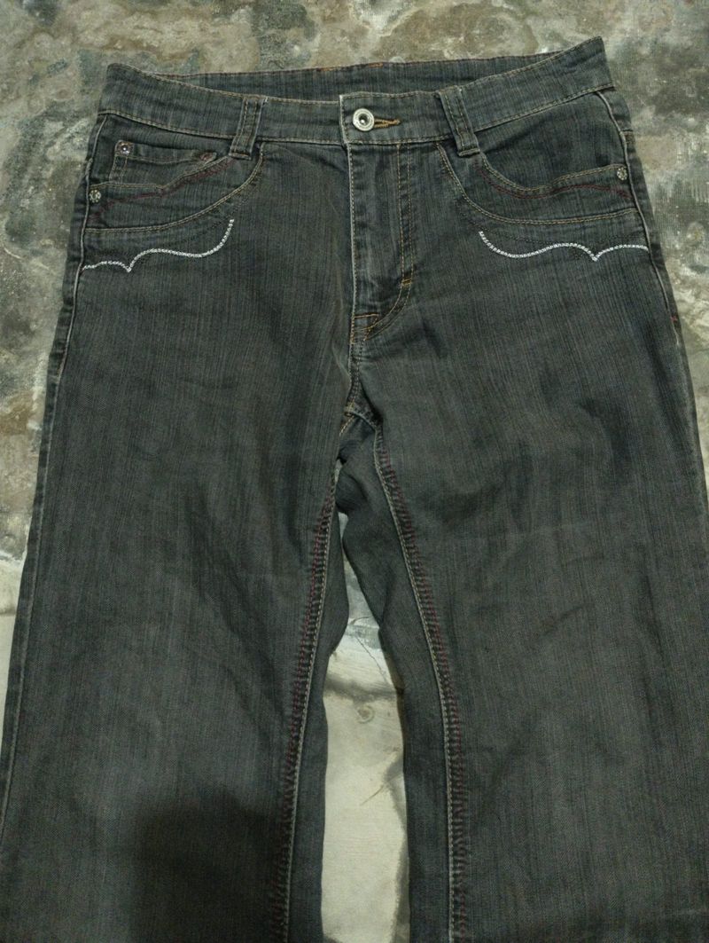 Japanese Brand Boot Cut Jeans, foto 4