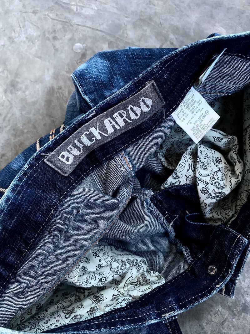 BUCKAROO FADING BLUE WASHED RIPPED, foto 7