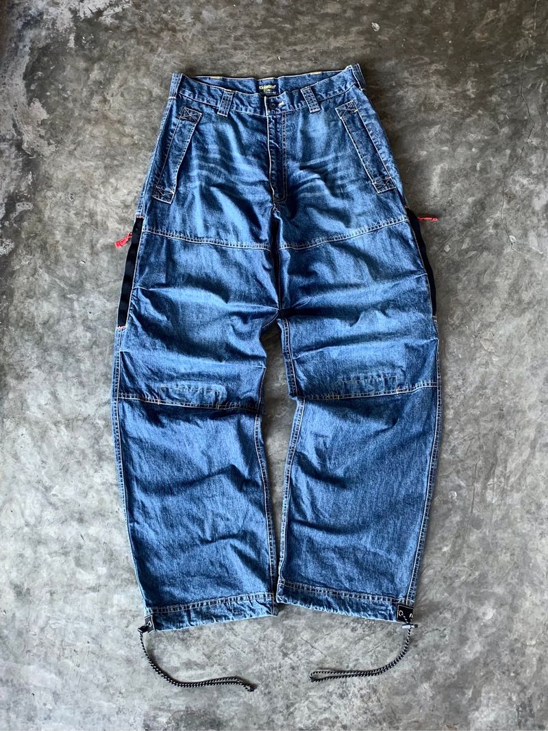 OSHKOSH JAPAN CARGO BLUE JEANS, foto 7